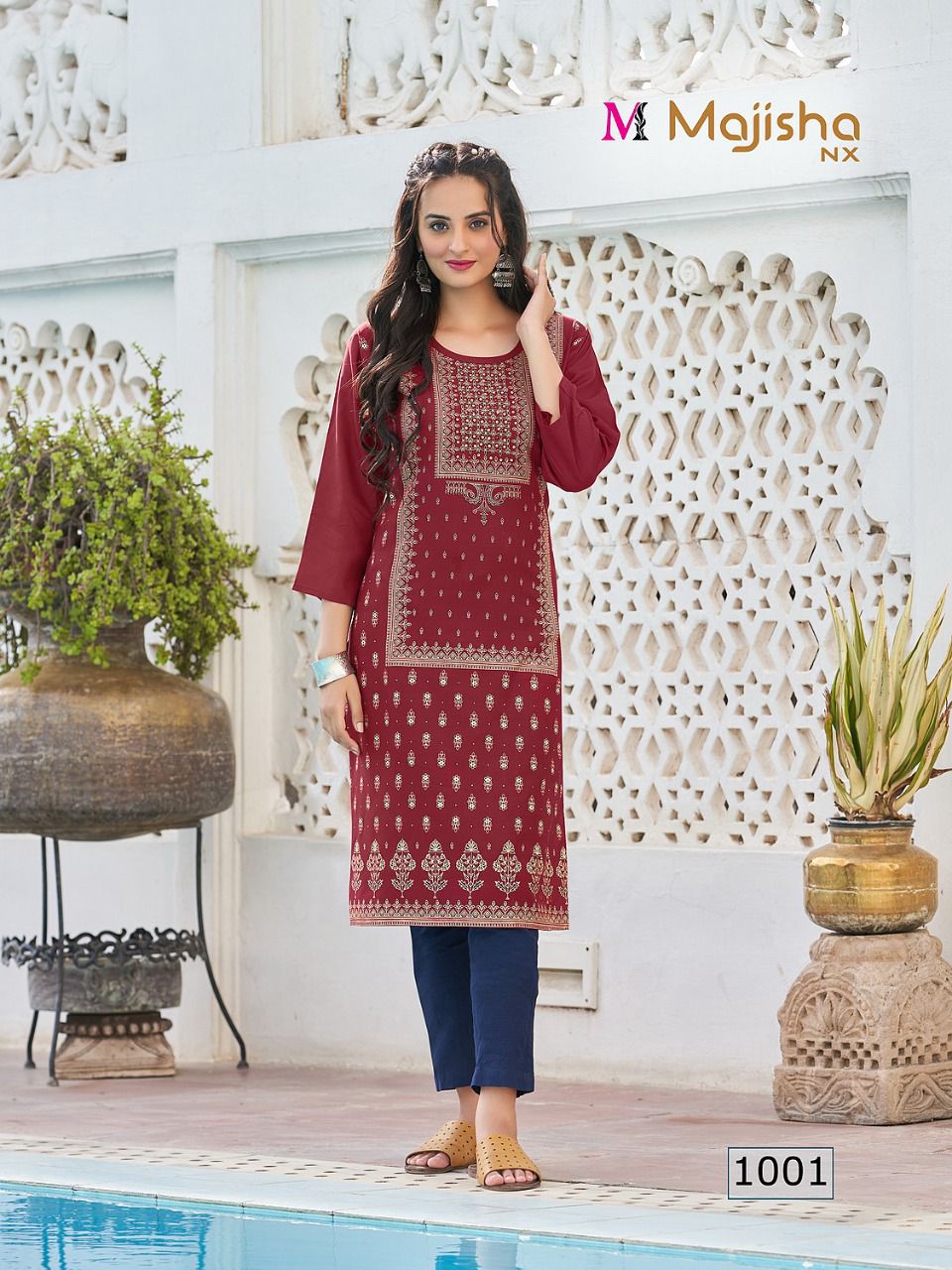 MASAKALI 1 Rayon Designer Fancy Regular Wear Latest Kurti Collection